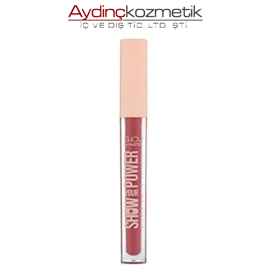 Pastel Show Your Power Liquid Mat Lipstick 608