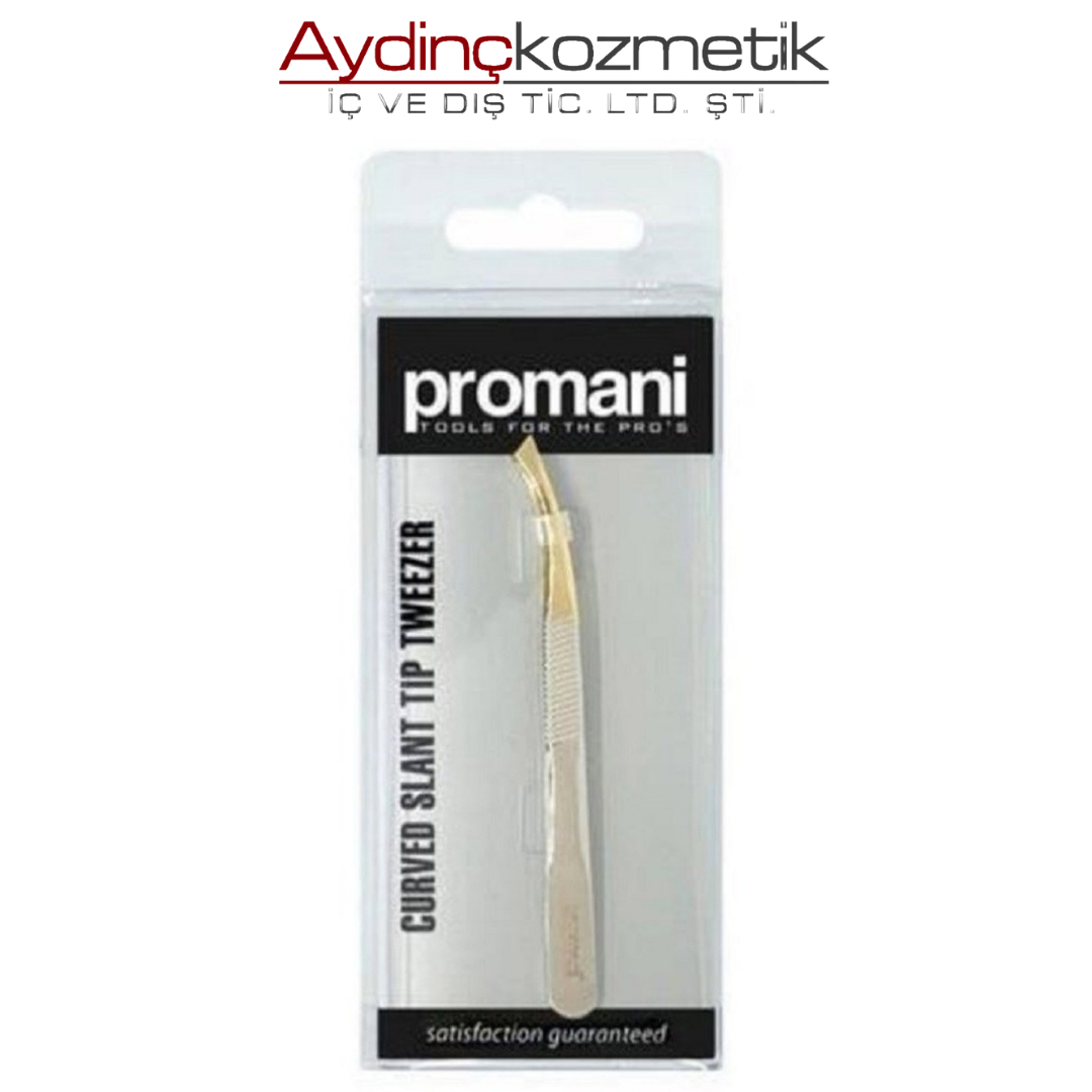 Promani Kavisli Eğik Uçlu Cımbız