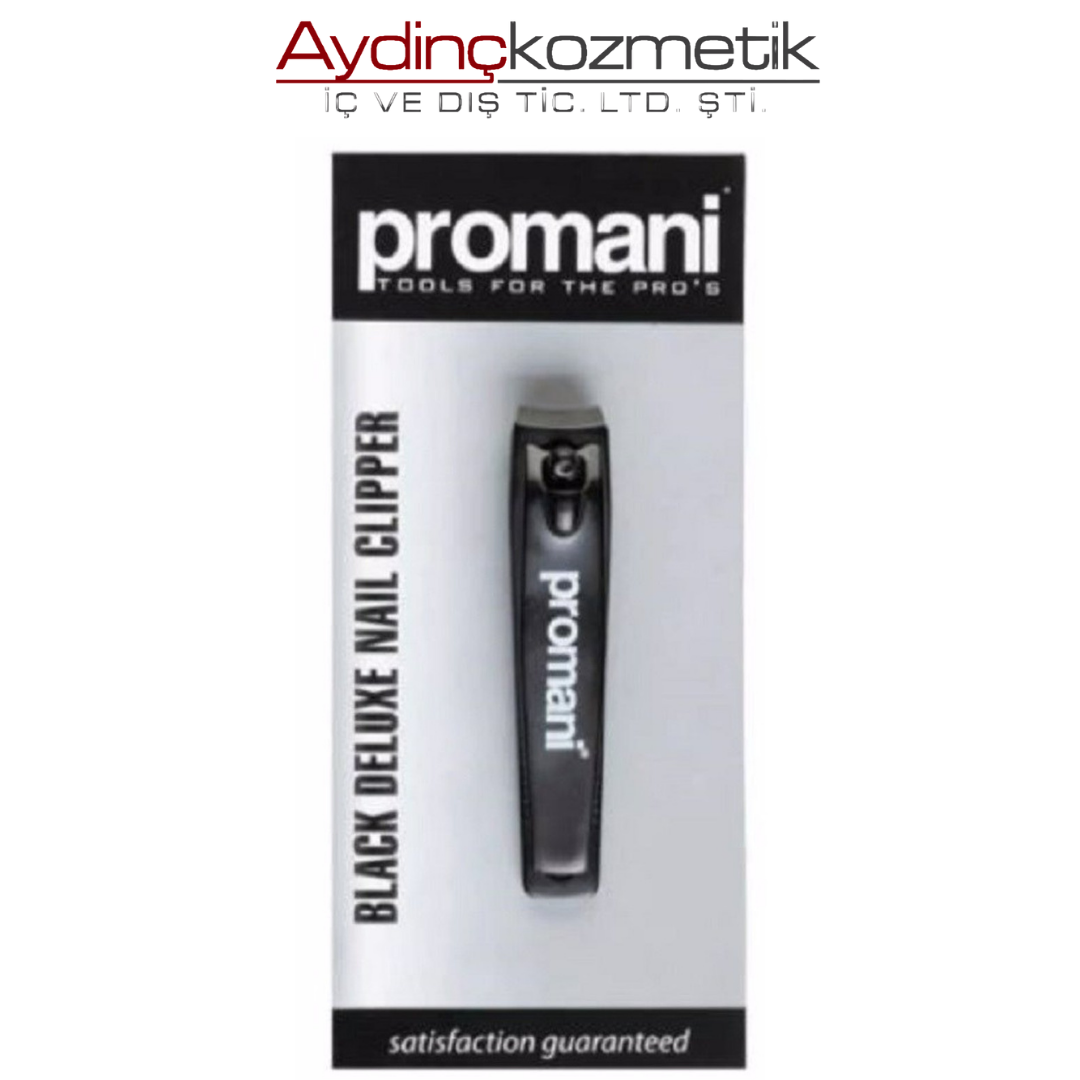 Promani Siyah Delüx Tırnak Makası