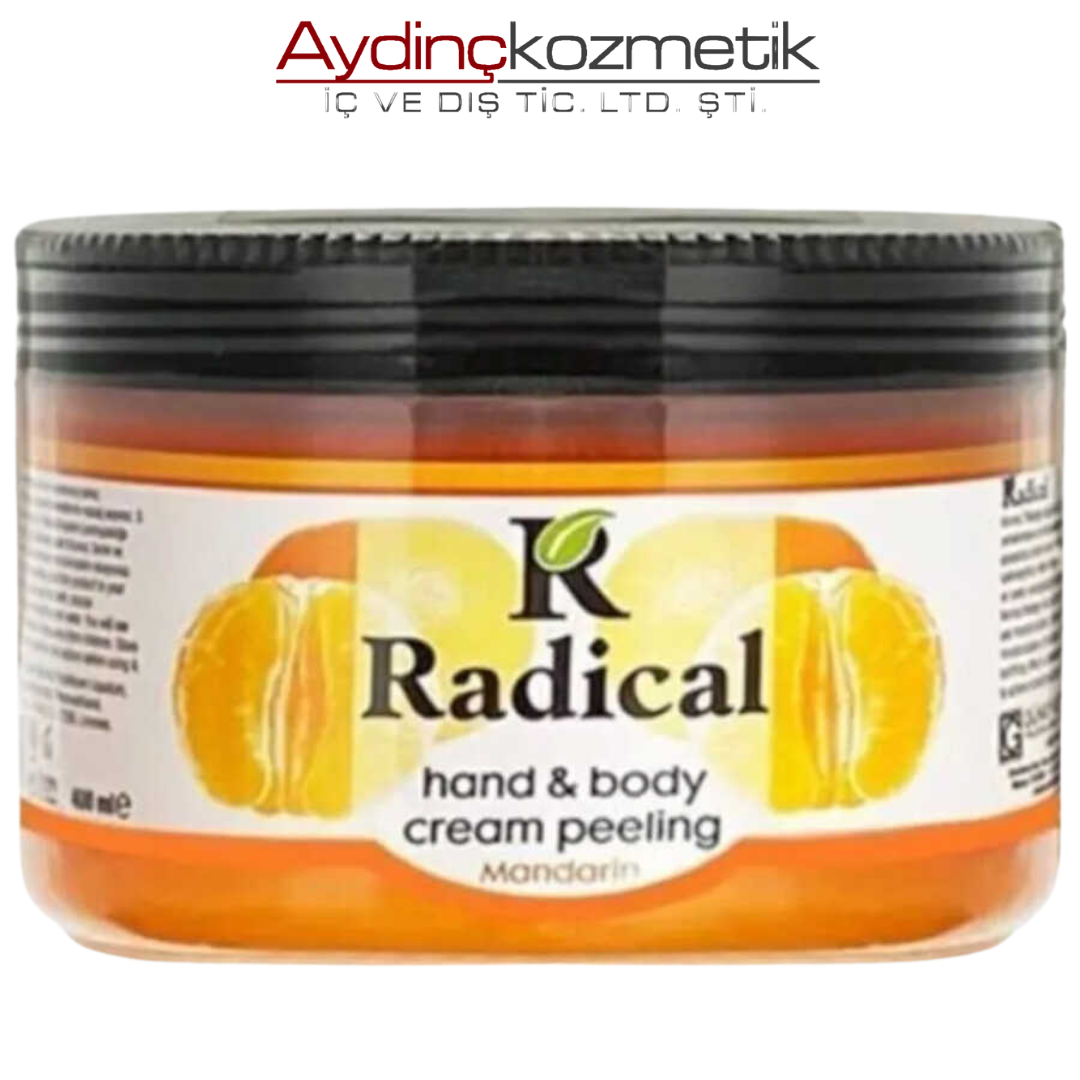 Radical Hand & Body Crem Peeling Mandalina 400 ml