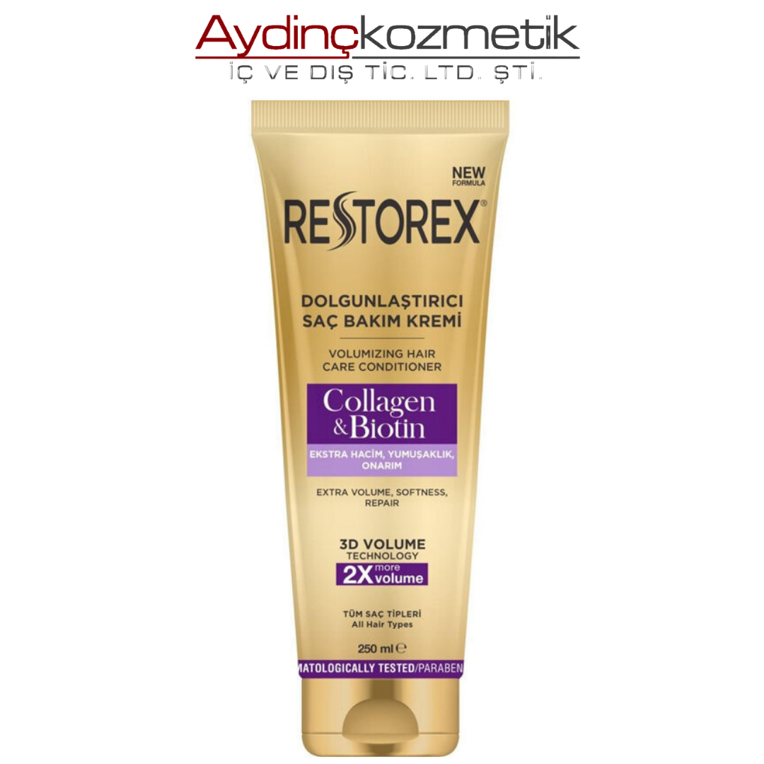Restorex Collagen Biotin Dolgunlaştırıcı Saç Bakım Kremi 250 ml