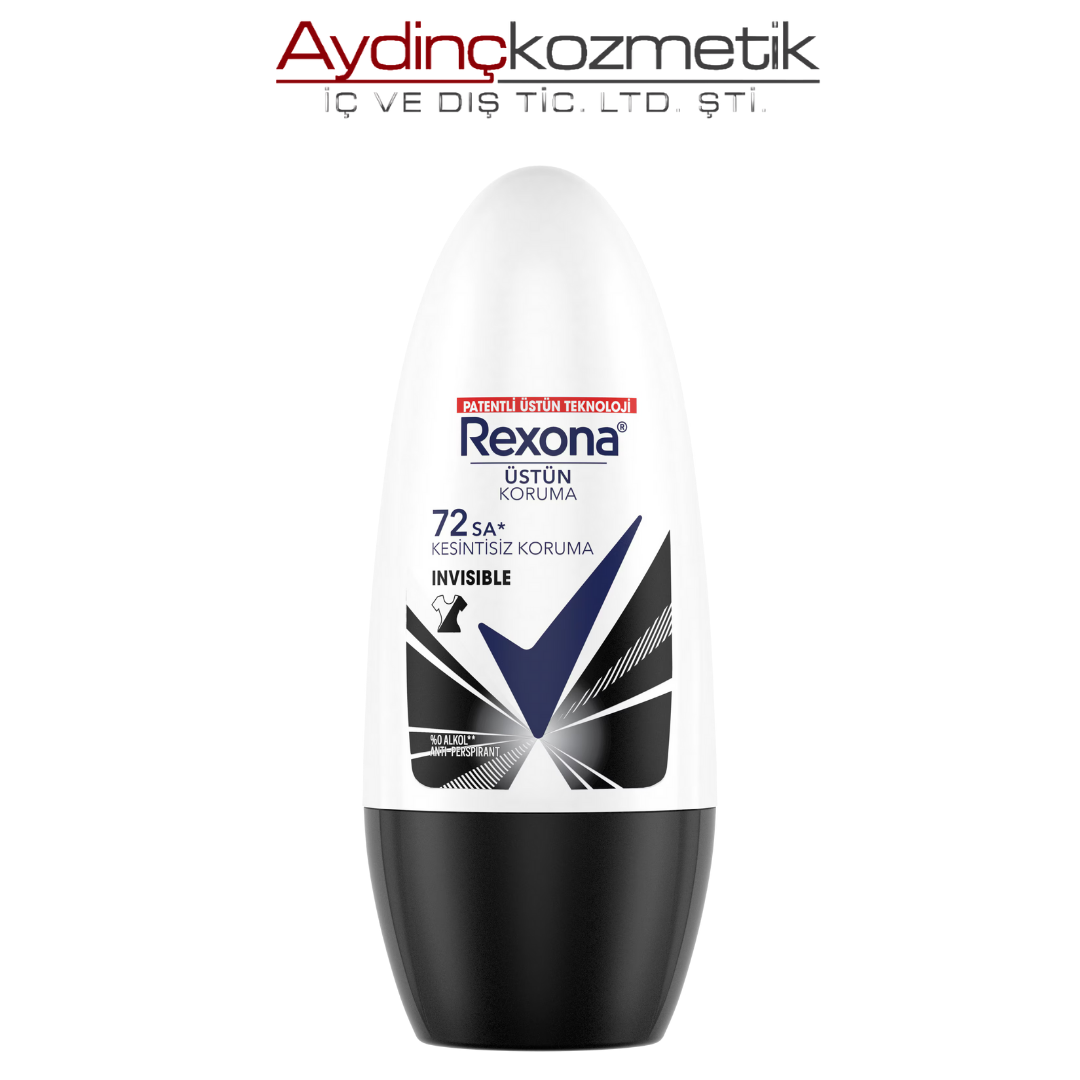 Rexona Rolon 50ml Bayan Invisible Black +white 