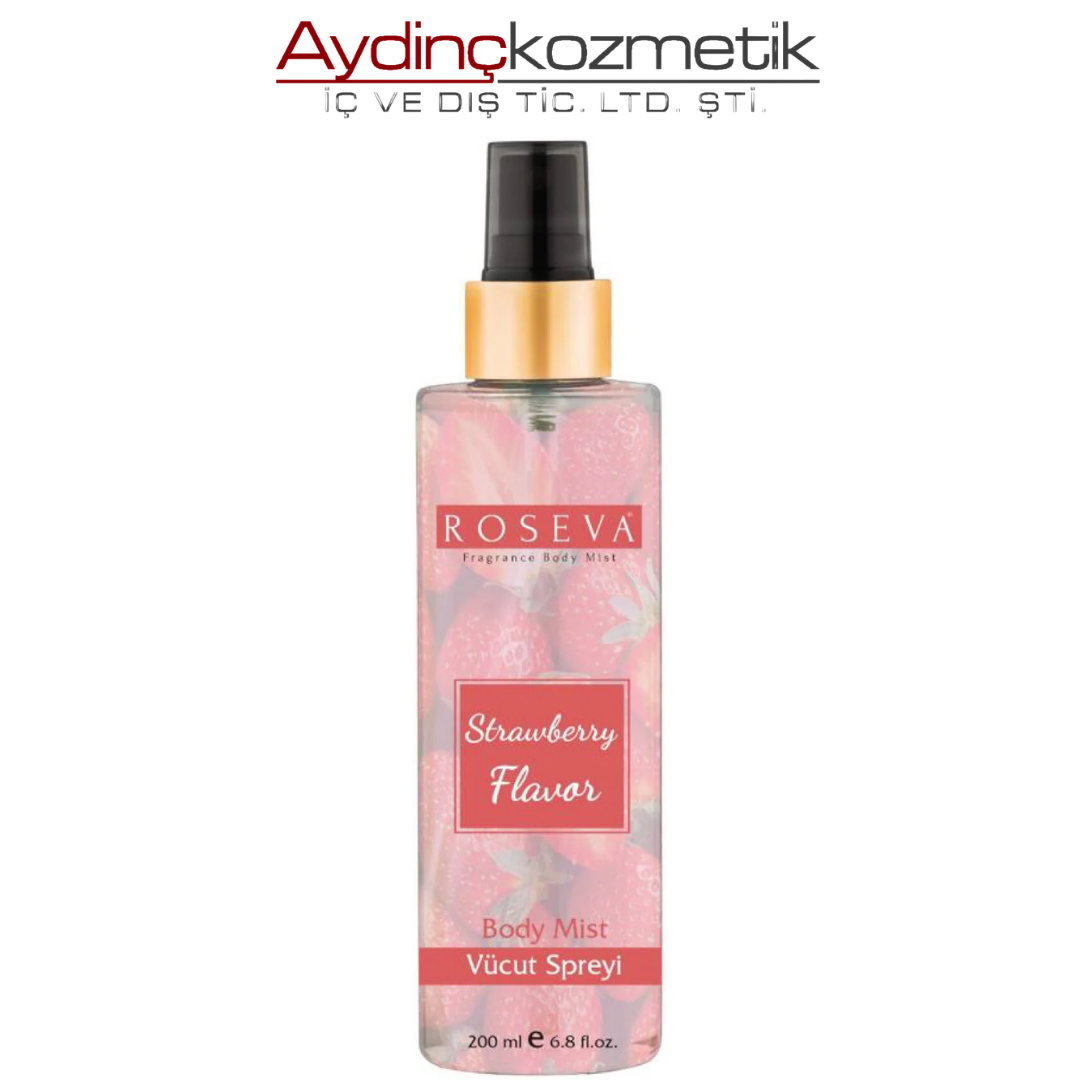 Riposte Roseva Body Mıst 200Ml Strawberry Flavor
