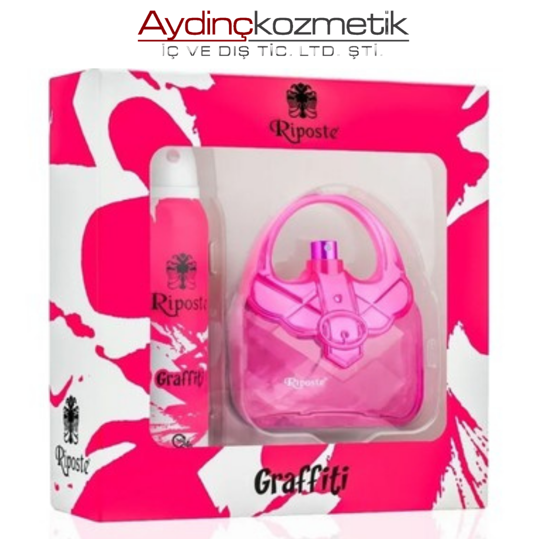 RİPOSTE SET DEO HED.WOM.GRAFFITI