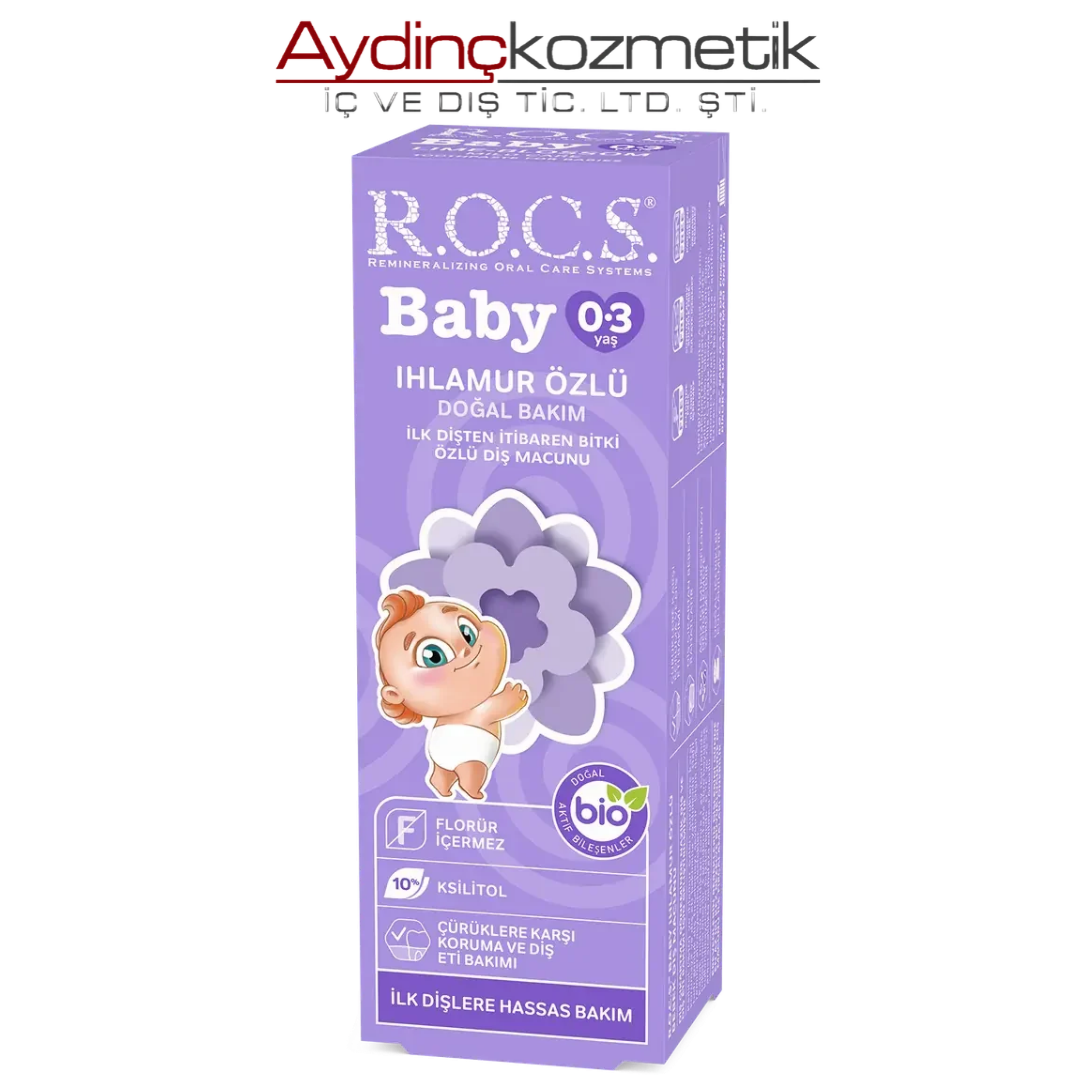 Rocs Baby 0-3 Ihlamur Diş Macu