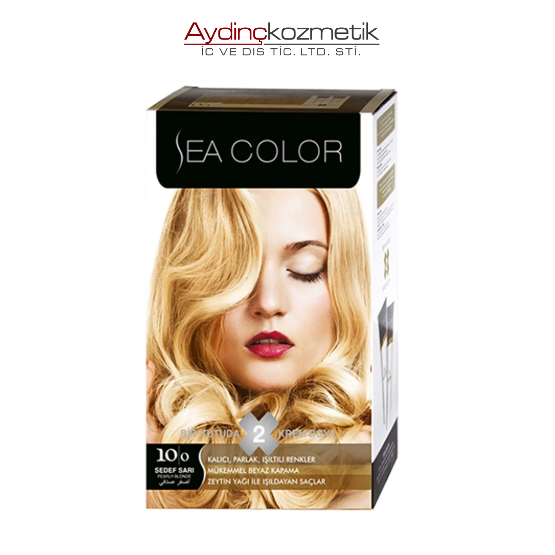 Sea Color 10.0 Sedef Sarı Saç Boyası