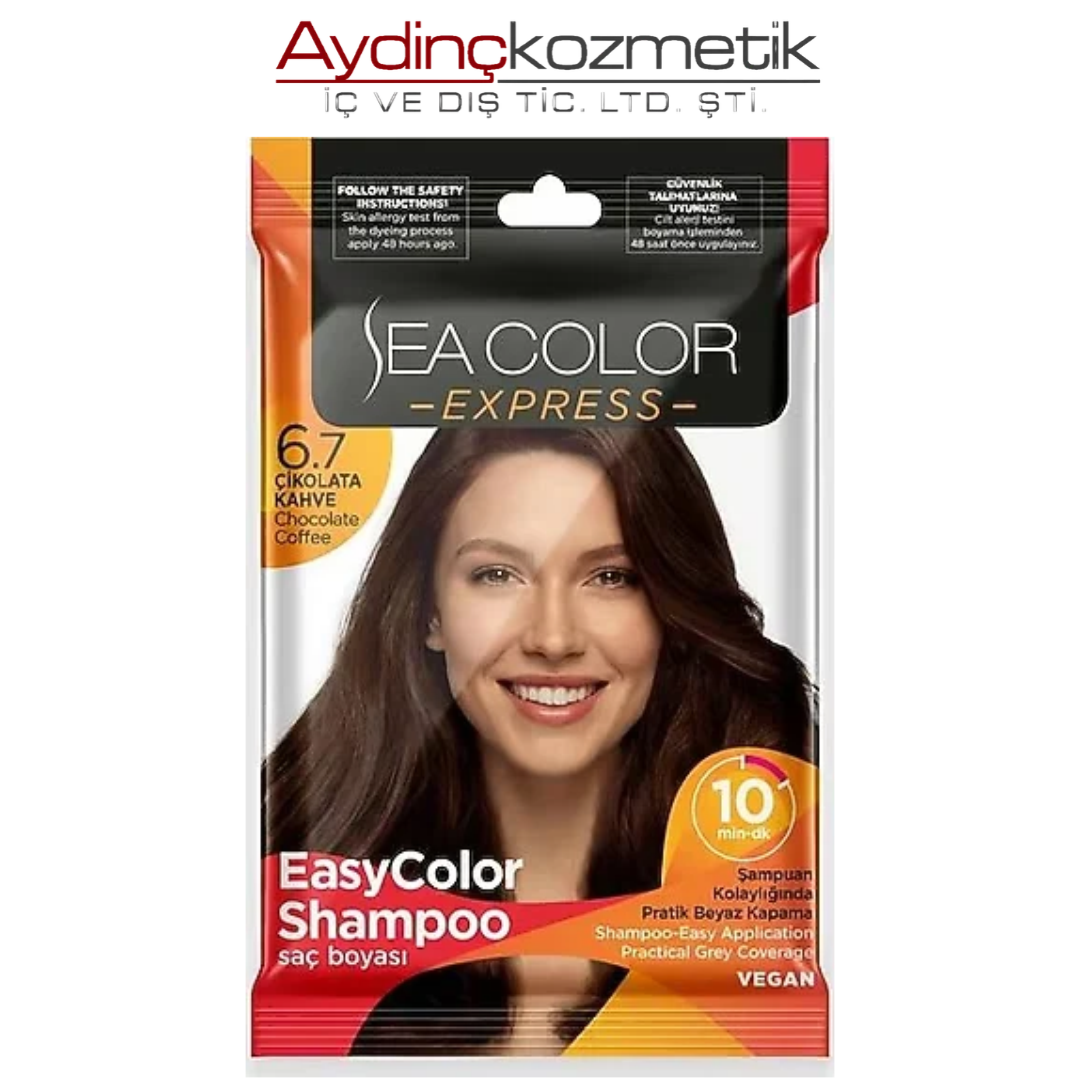 Sea Color Express Boya 30 ml 6.7 Çikolata Kahve