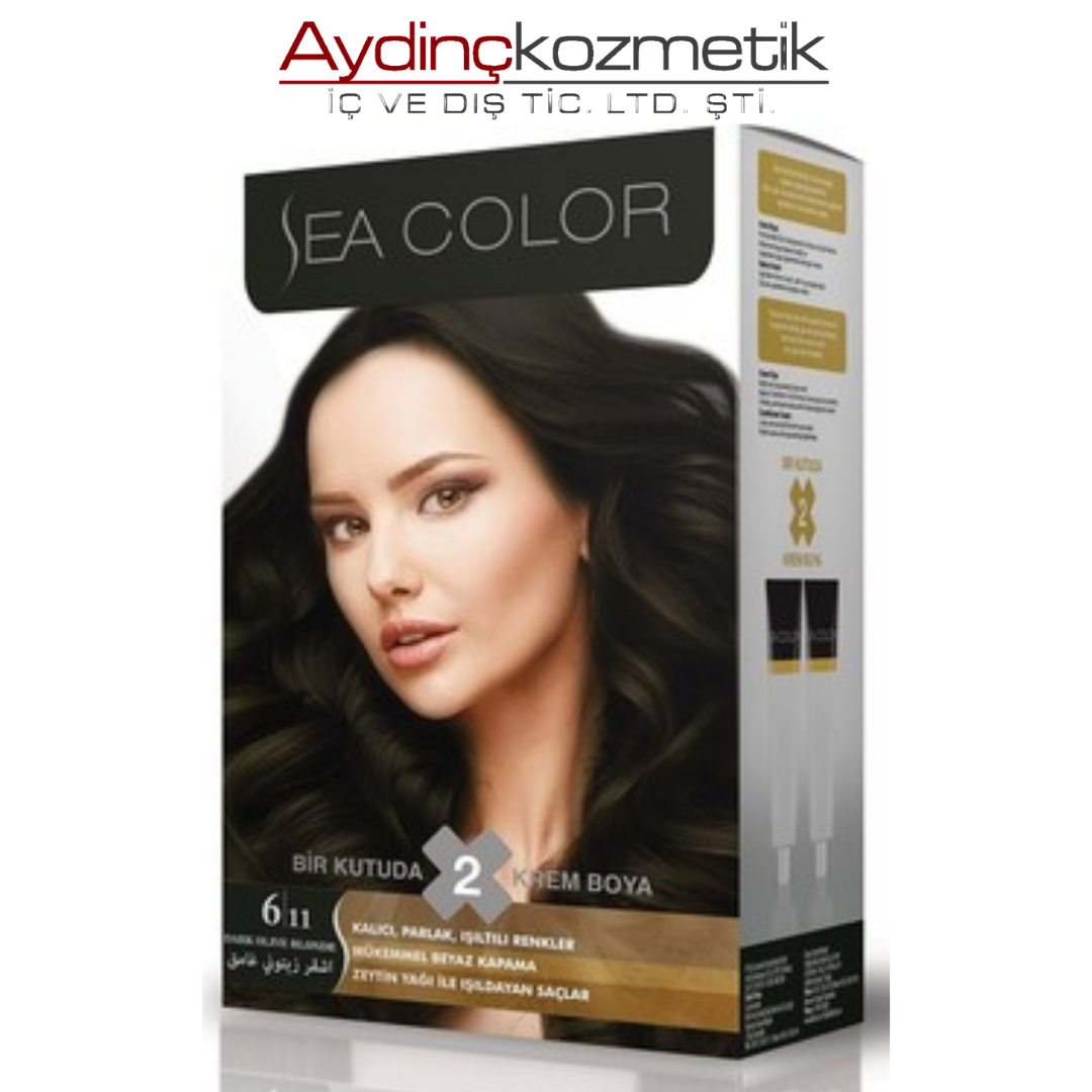SEA COLOR SET 6.11 Yoğun küllü koyu kumral