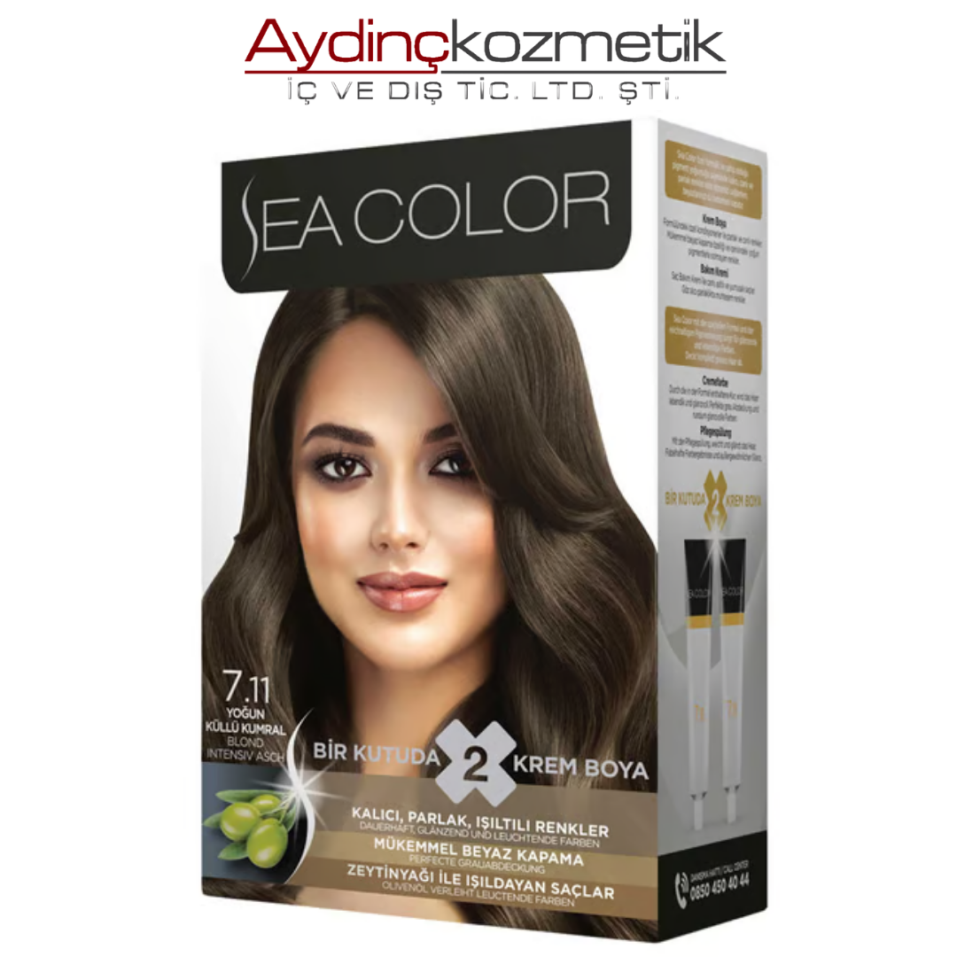 SEA COLOR SET 7.11  Yoğun küllü kumral