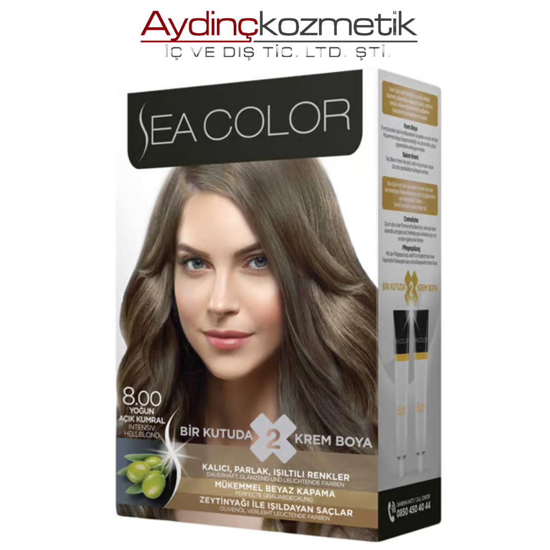SEA COLOR SET 8.00 yoğun açık kumral
