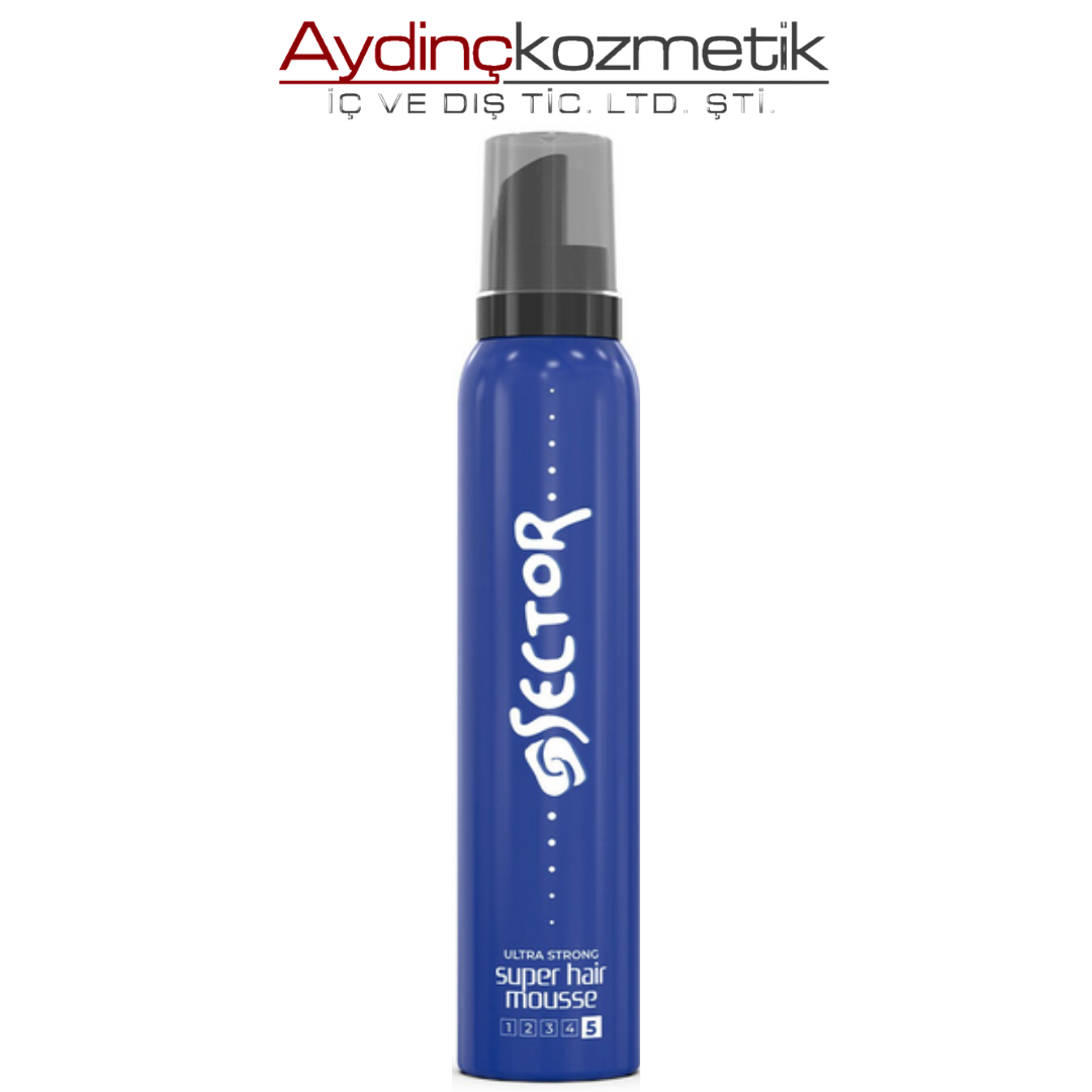 Sector Saç Köpüğü 200 ml Ultra Güçlü Mavi