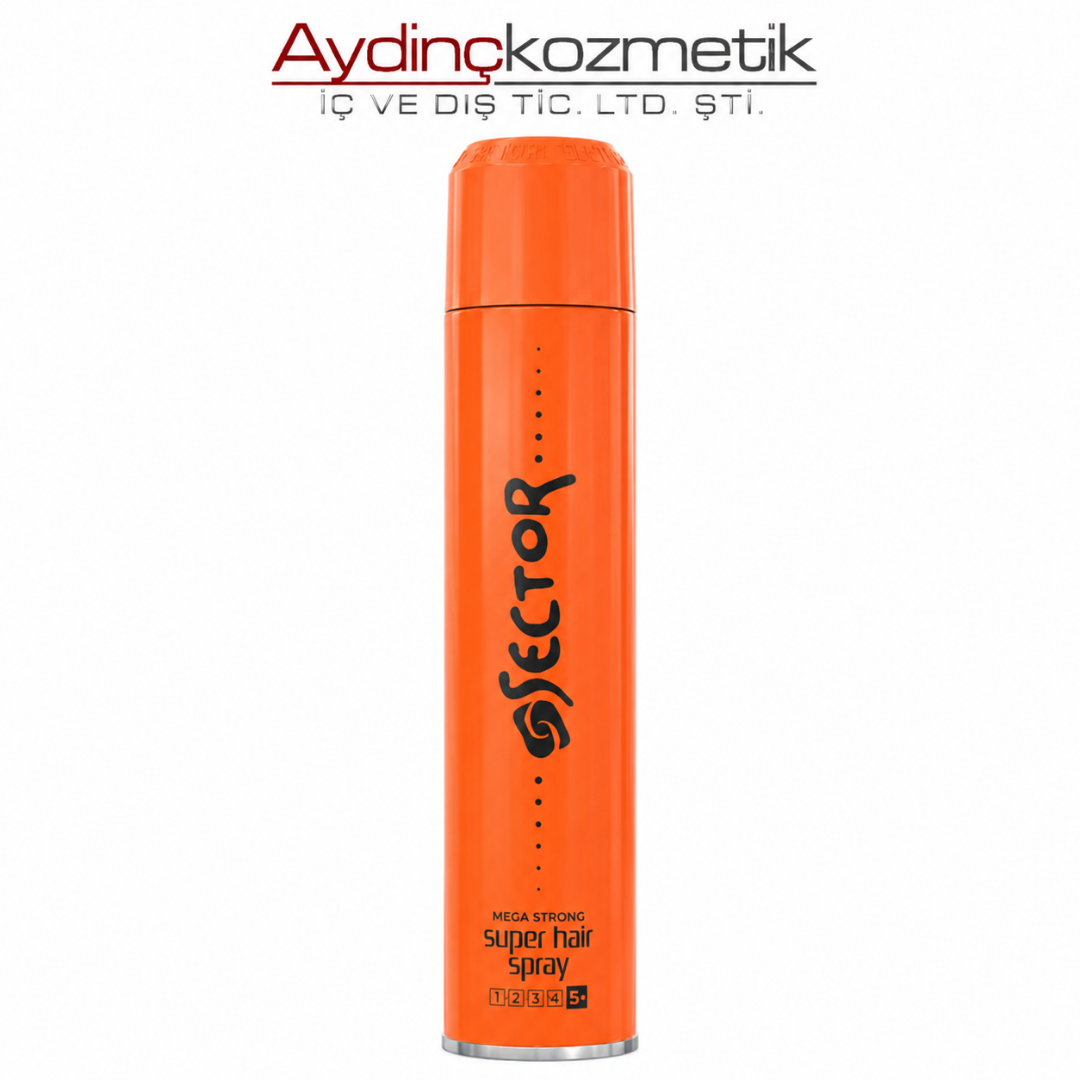 Sector Saç Spreyi 400 ml Mega Güçlü Turuncu