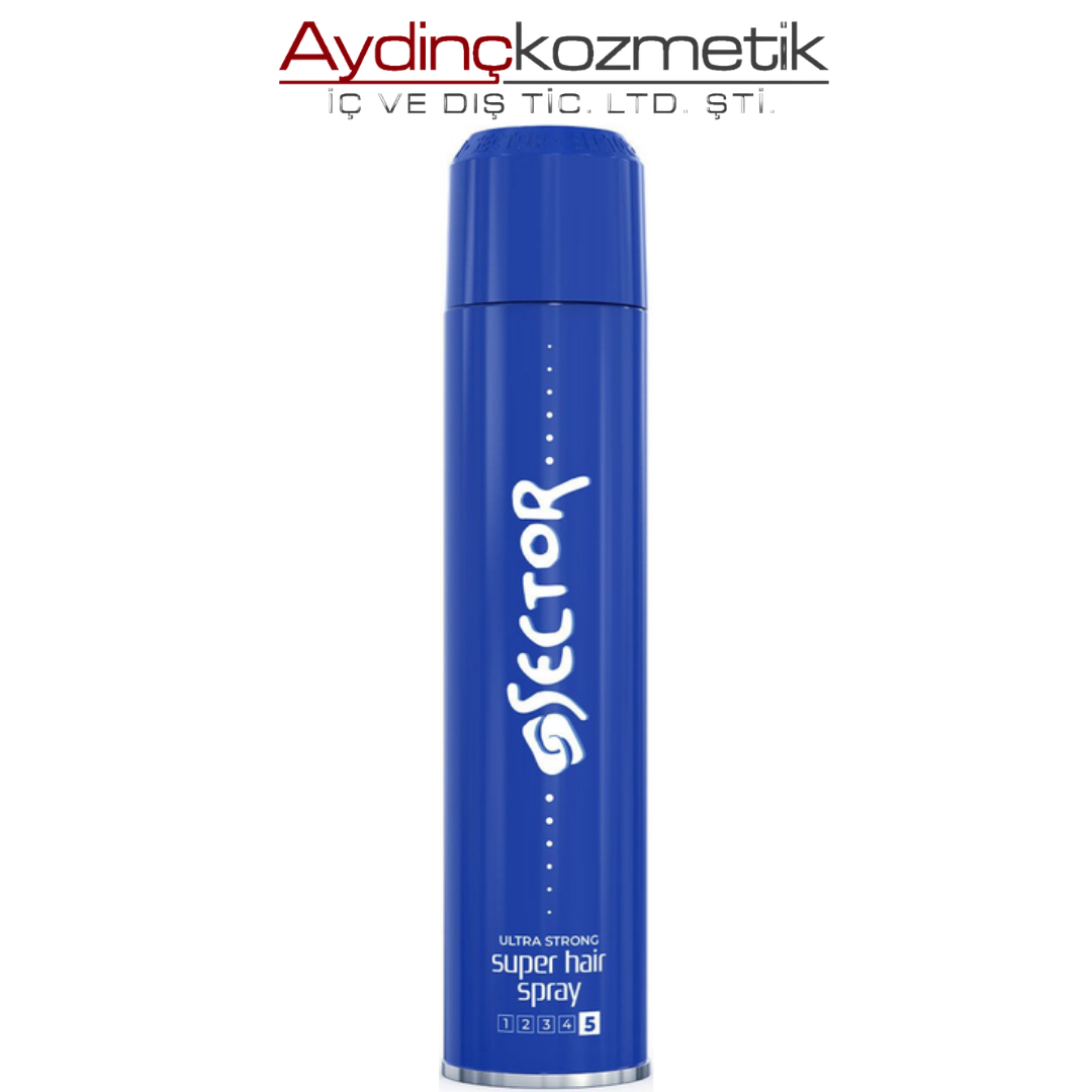 Sector Saç Spreyi 400 ml Ultra Güçlü Mavi