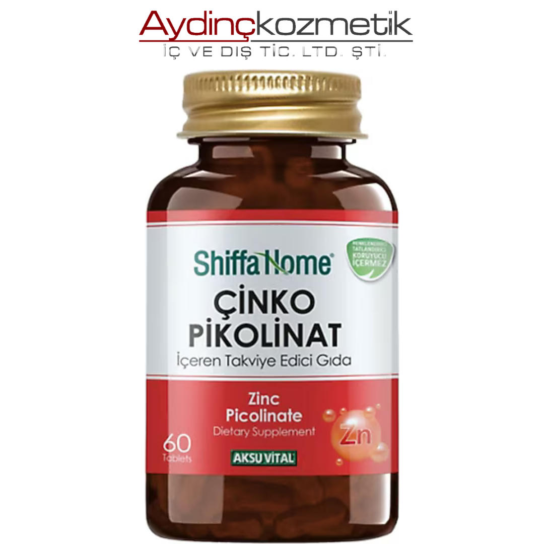 Shıffa Home Çinko Pikolinat 60 Tablet 