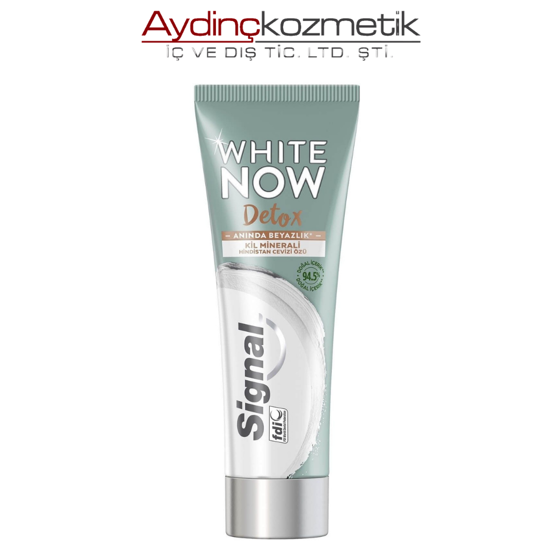 Si̇gnal Di̇ş Mac.w.now Nat.elements 75ml H.cevi̇zi̇ 