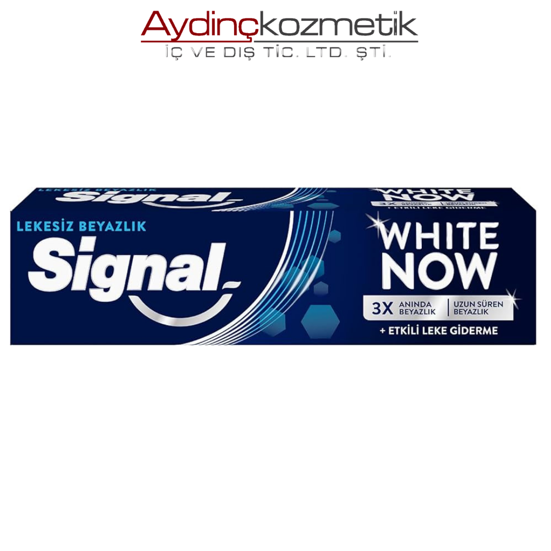 Si̇gnal Di̇ş Macun 75 Ml White Now Lekesi̇z Beyazlik 