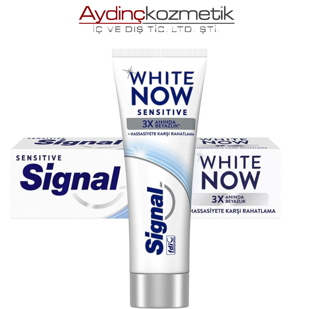 Si̇gnal Di̇ş Macunu 75ml White Now Senstive 