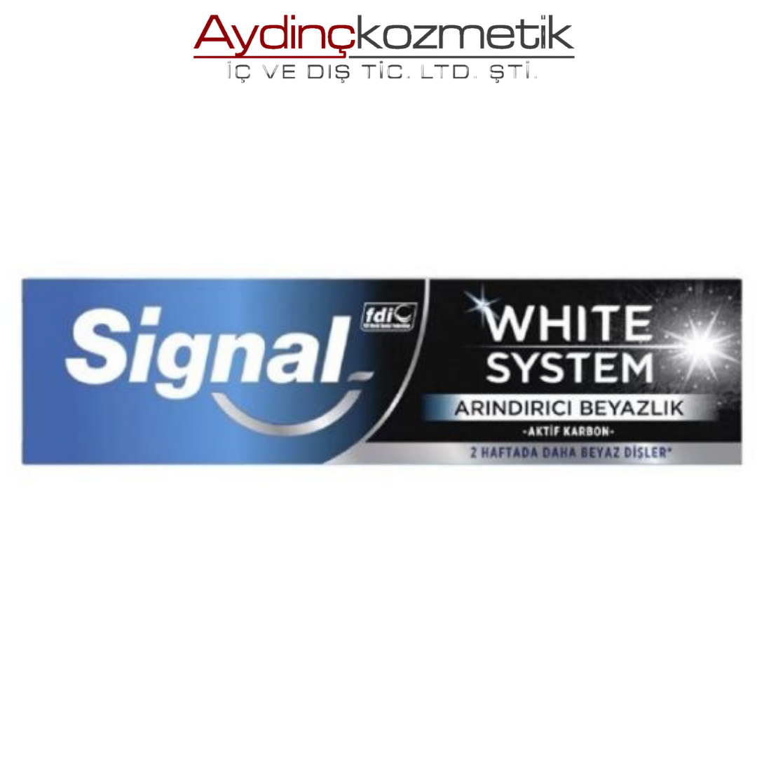 Si̇gnal Di̇ş Macunu 75ml White System Arindirici 
