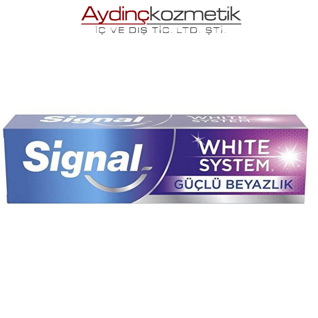 Si̇gnal Di̇ş Macunu 75ml White System 