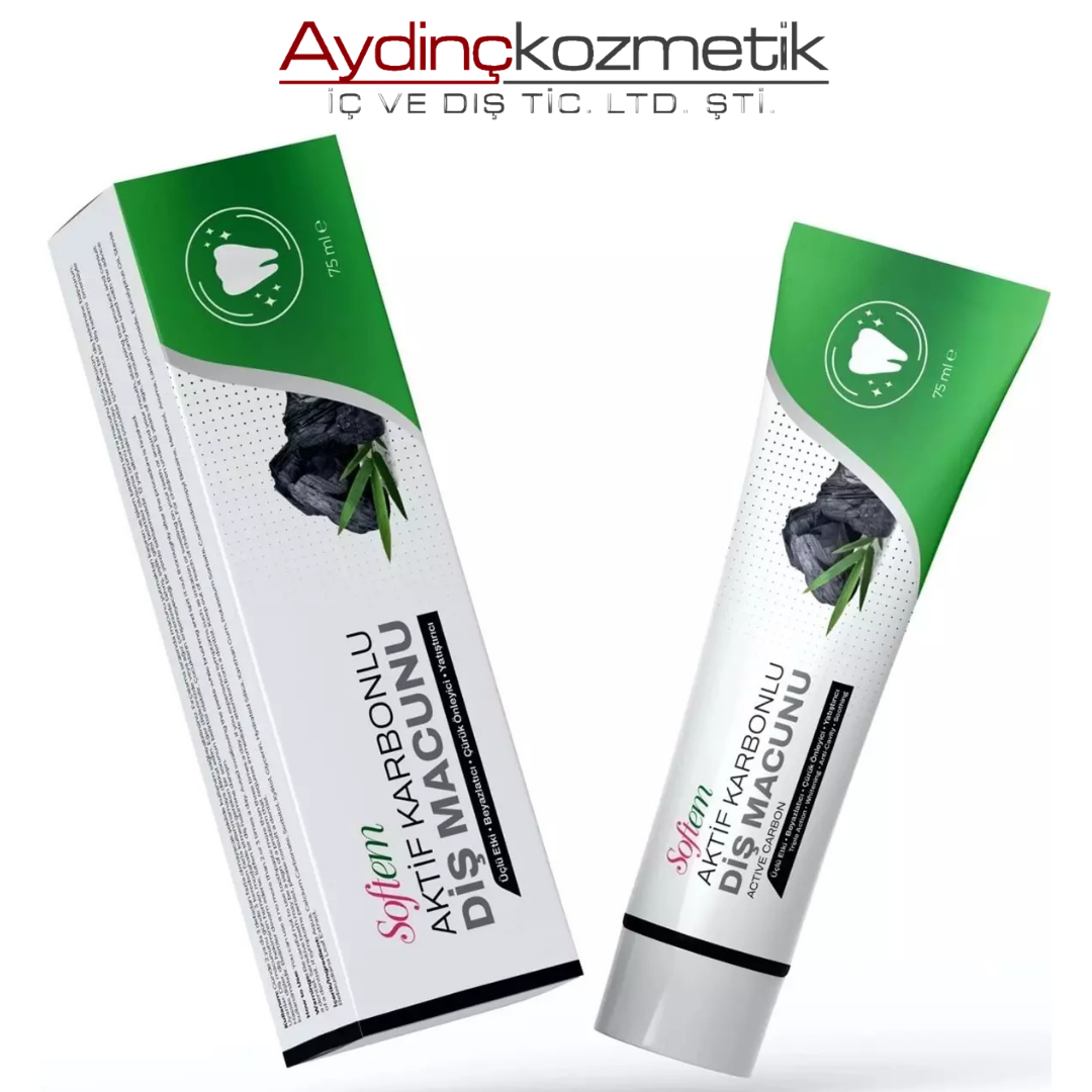 Softem Karbonlu Diş Macunu 75Ml