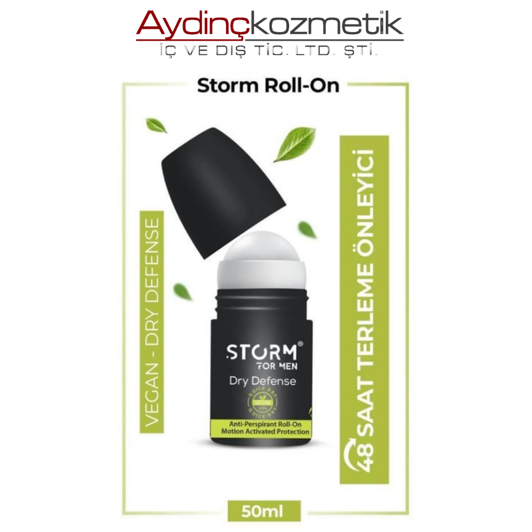 STORM ROLL ON  DRY DEFENSE VEGAN 50 ML