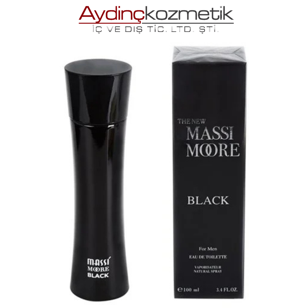 The Massimoore For Men Edt 100 Ml Black