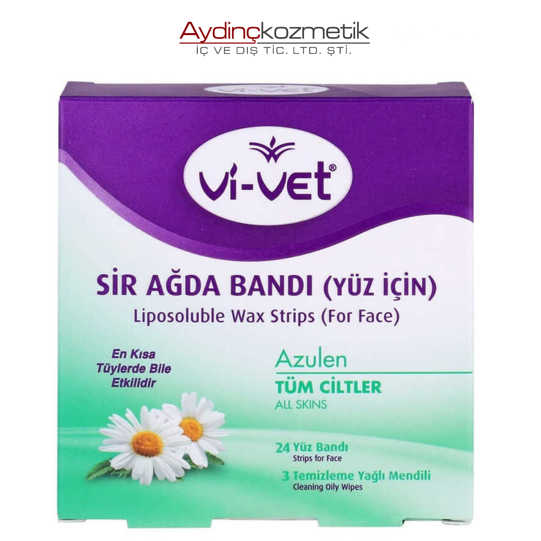 Vi-Vet Yüz Sir Ağda Bandı Azulen