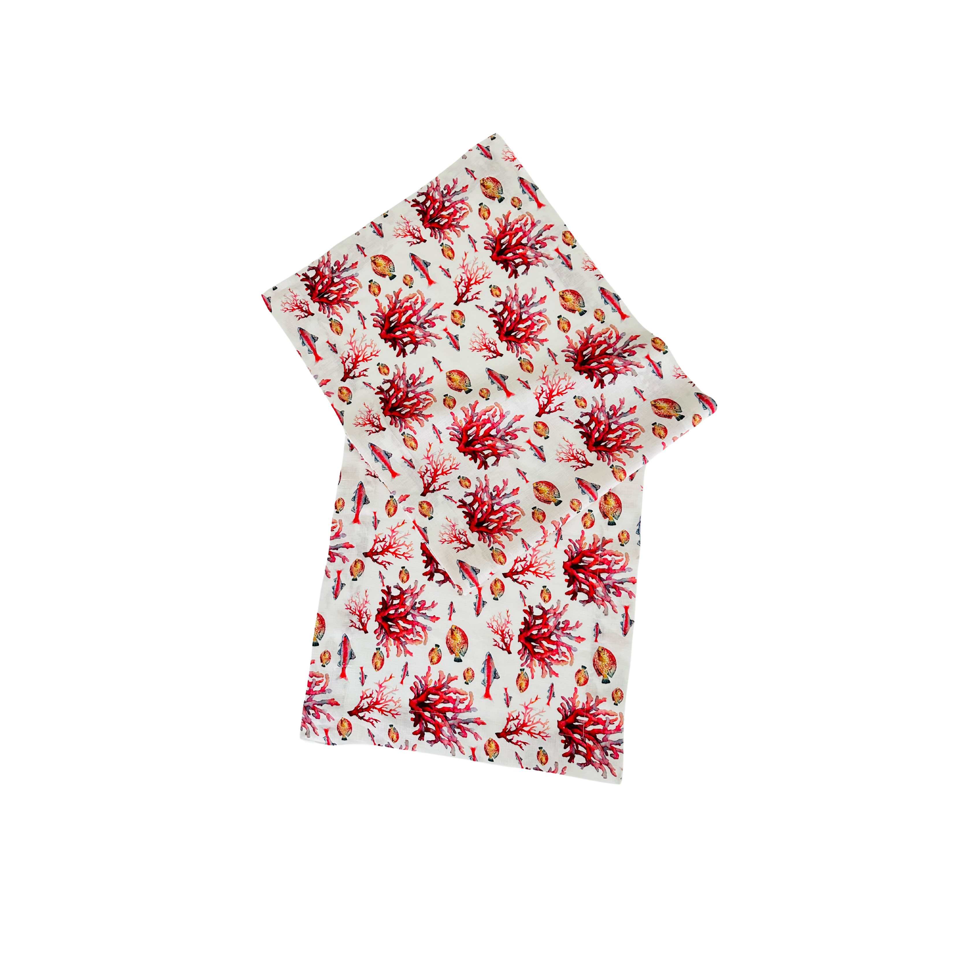 Mercan Baskılı Runner