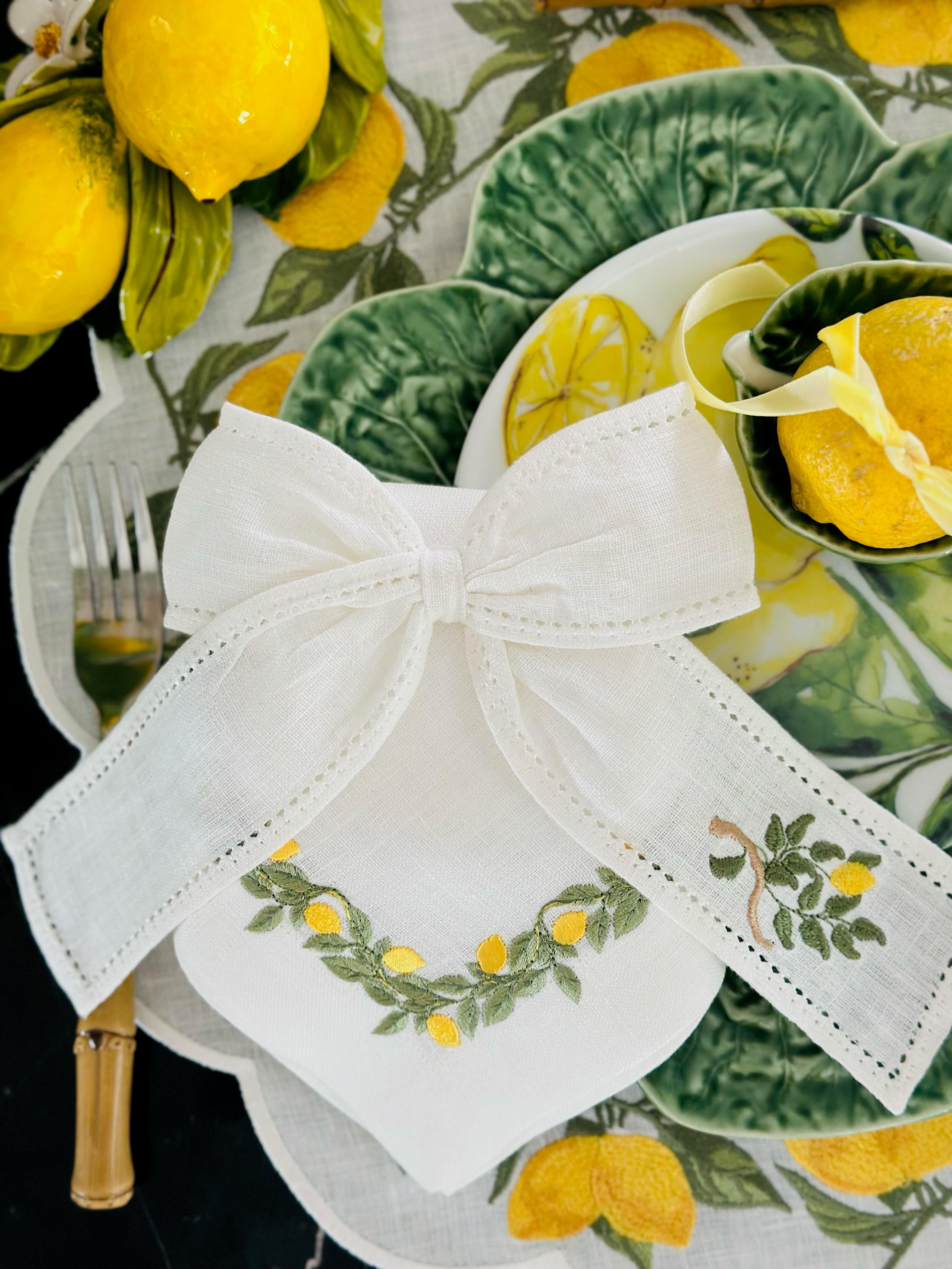 Sarmal Limon Yemek Peçetesi