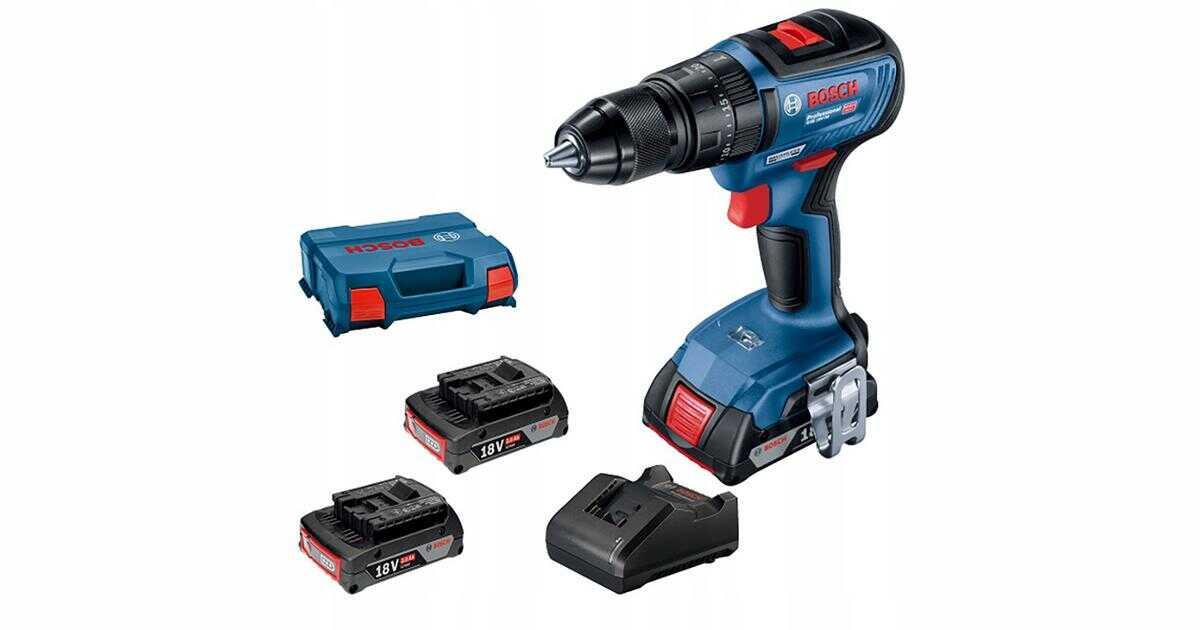 Bosch Professional GSB 18V-50 3X2AH Üç Akülü Darbeli Delme-Vidalama Makinesi-06019H5121