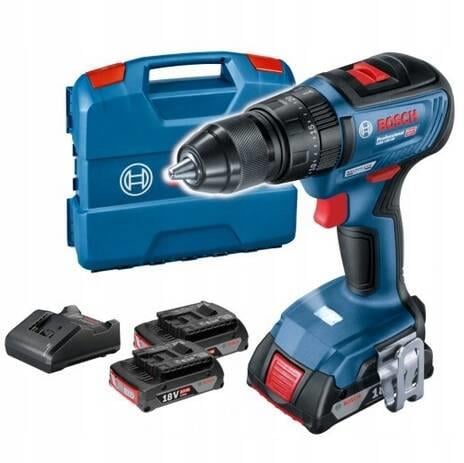 Bosch Professional GSB 18V-50 3X2AH Üç Akülü Darbeli Delme-Vidalama Makinesi-06019H5121