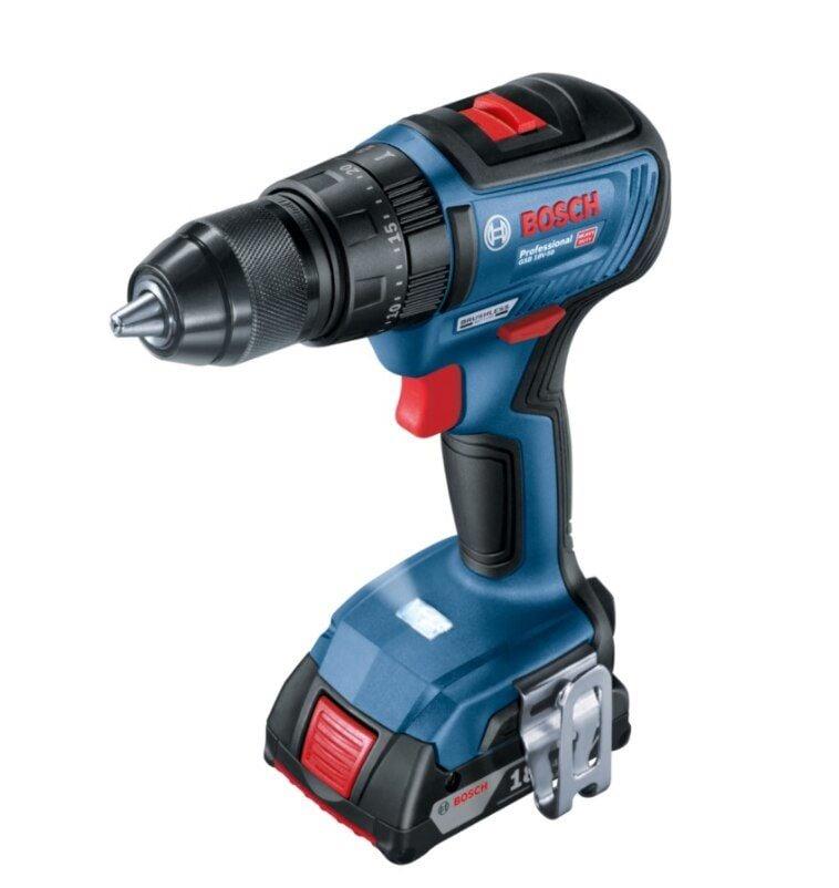 Bosch Professional GSB18V-50 2X2AH Çift Akülü Darbeli Delme-Vidalama Makinesi-06019H5100