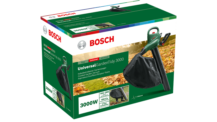Bosch Universal GardenTidy 3000 Yaprak Üfleme Makinesi