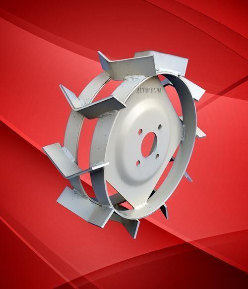 Çapa Makinası Demir Teker Takımı Aks Hariç