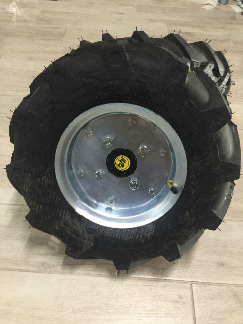 Çapa Makinası Teker Takımı 4.00 X 80 27 mm Sabit Aks