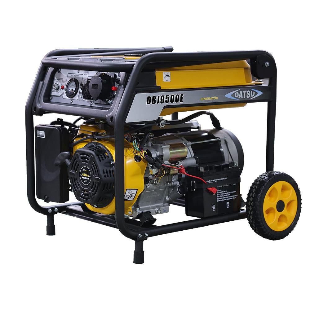 Datsu DBJ 9500E Marşlı Benzinli Jeneratör Monofaze