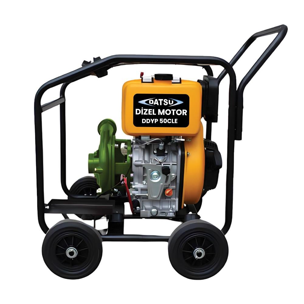 Datsu DDYP 50CLE 2 '' Yüksek Basınçlı Dizel Su Motoru Marşlı 90 mt 