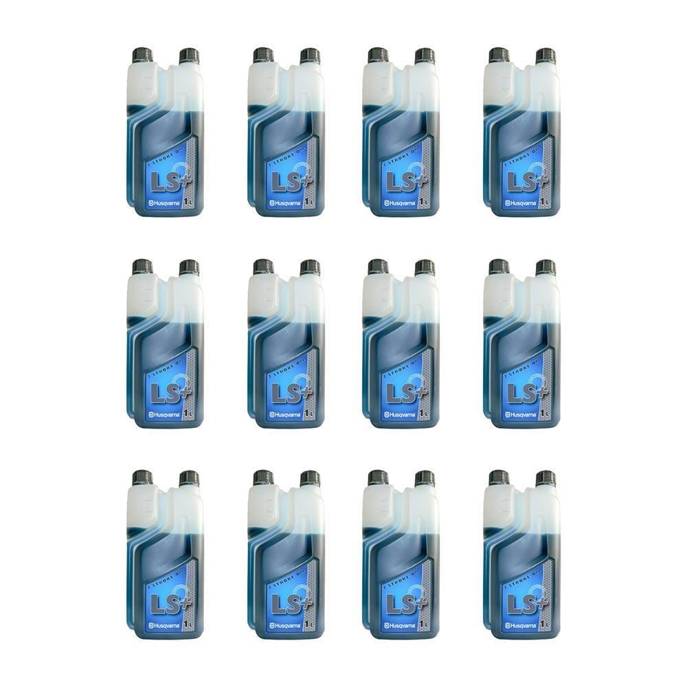 Husqvarna LS+ 2 Zamanlı Motor Yağı 1 LT Ölçekli 12 Adet