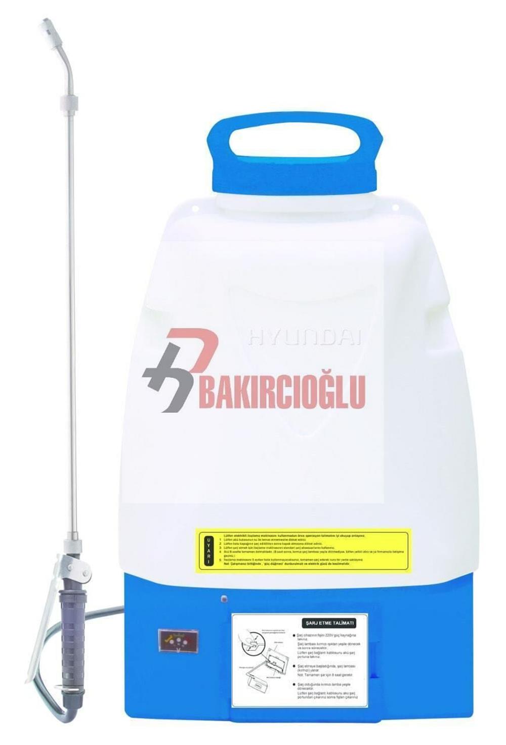 Hyundai  Akülü İlaçlama Pompası 16 lt GS16E