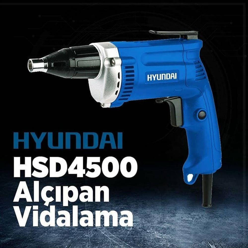 Hyundai HSD4500 Alçıpan Vidalama 600 Watt