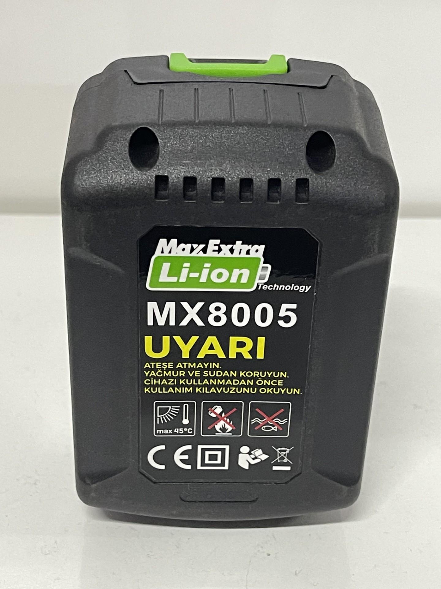 Max Extra MX 8005 20 Volt 4 Amper Akülü Testere Aküsü