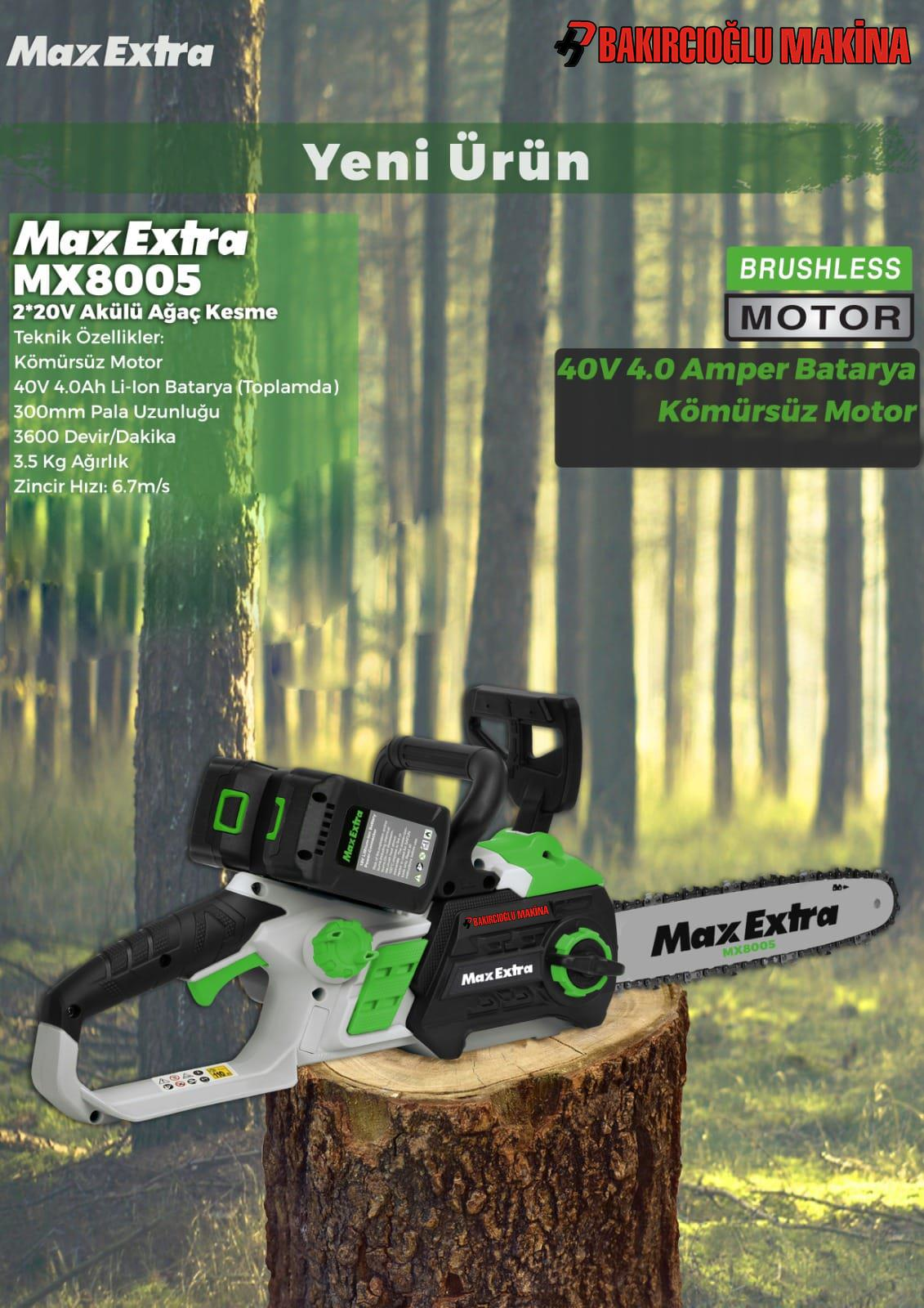 Max Extra Mx8005 Akülü Testere