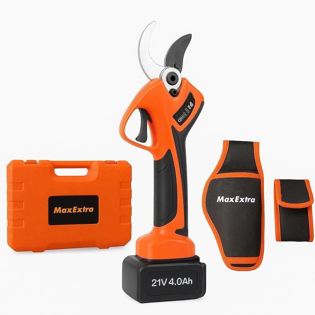 Max Extra MX8040 Akülü Budama Makası 21 V 4 Ah Çift Akü