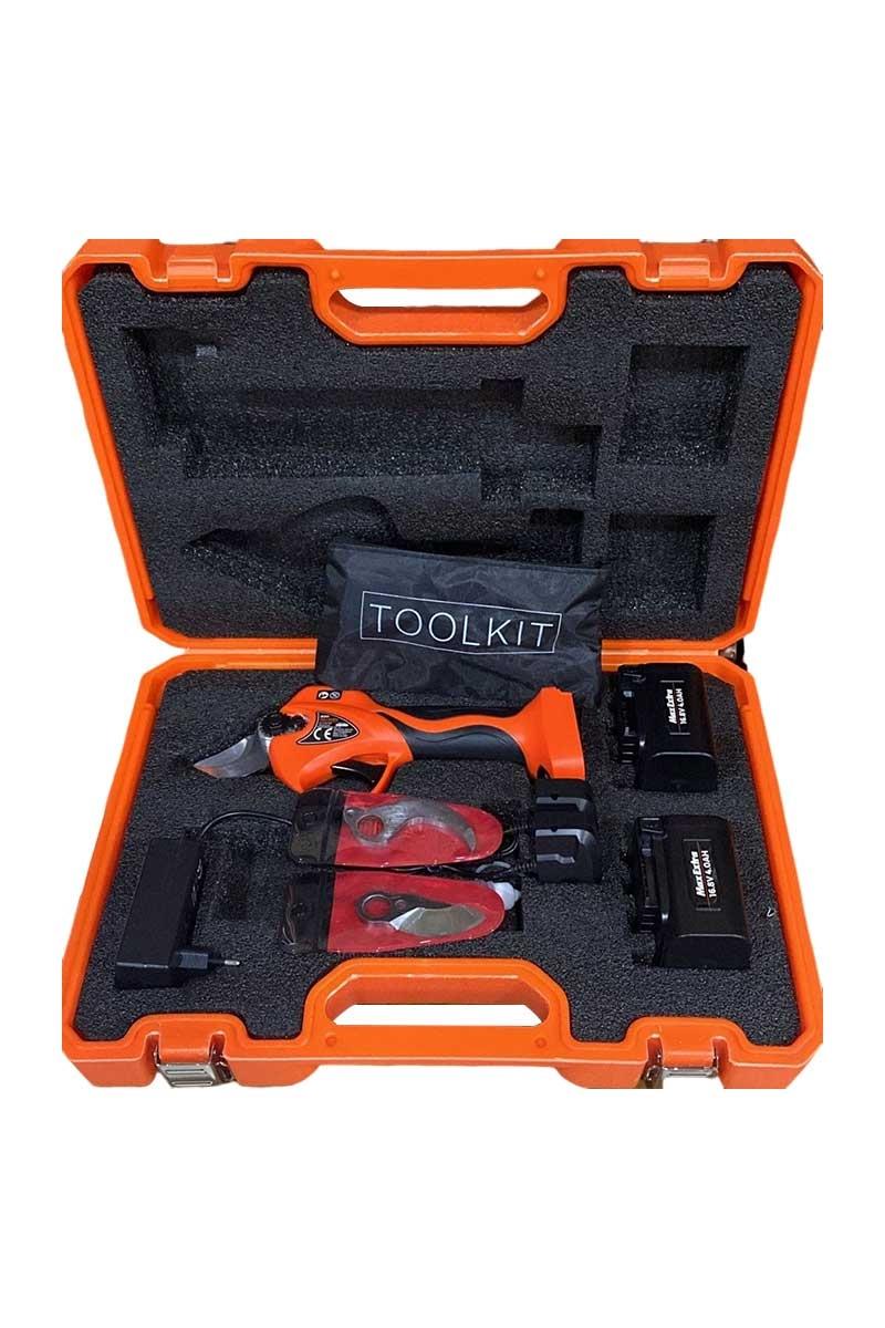 MaxExtra MX8035 16.8V 4Ah 2 Akü ve Takım Yedek Bıçaklı Akülü Budama Makası