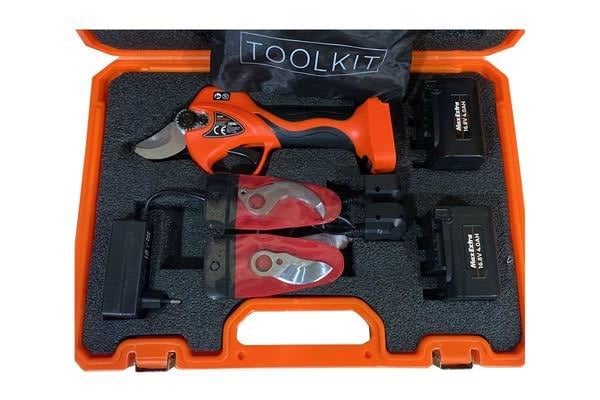 MaxExtra MX8035 16.8V 4Ah 2 Akü ve Takım Yedek Bıçaklı Akülü Budama Makası