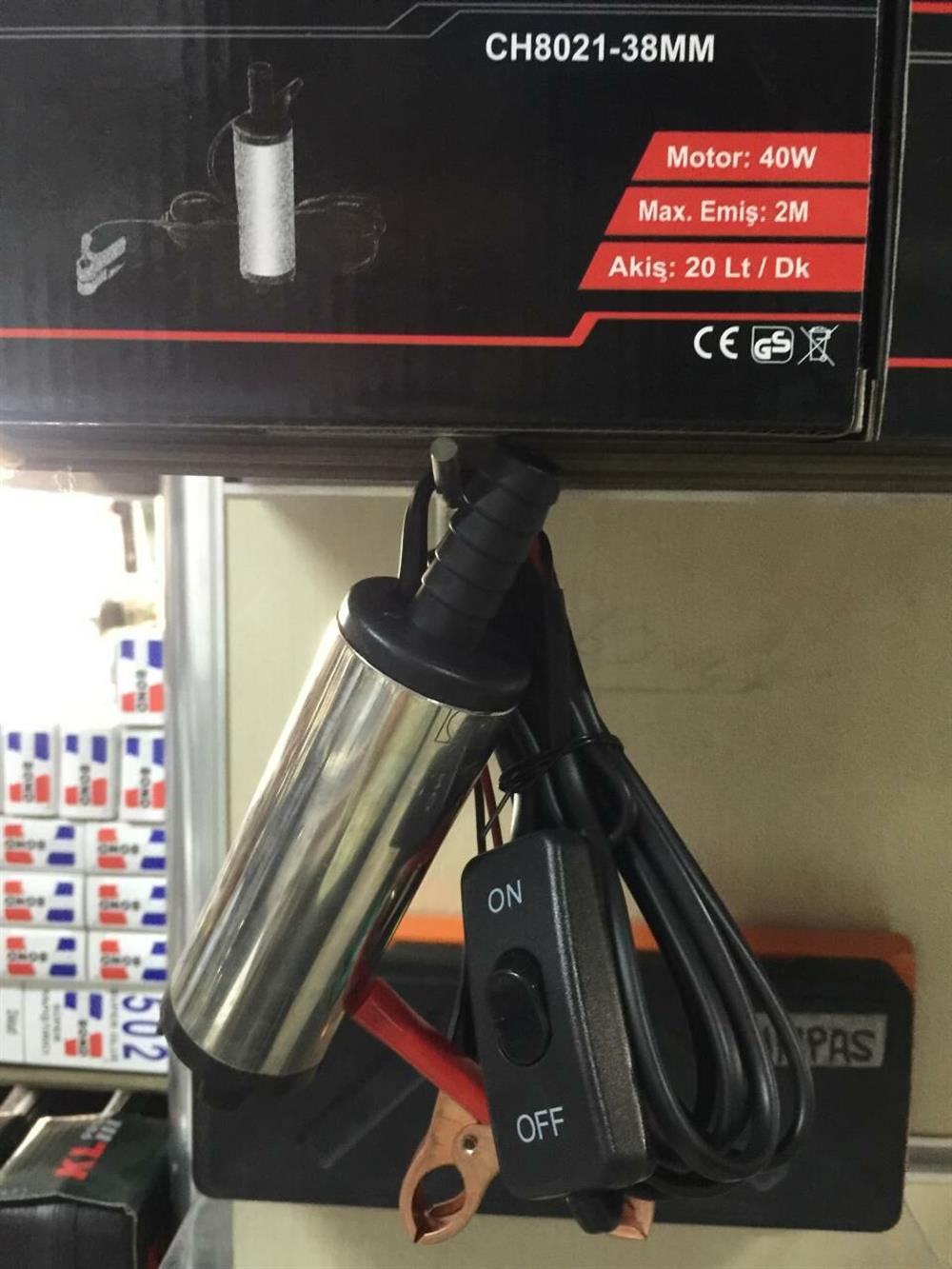 Mytol CH8021 12 Volt Varil Tipi Dalgıç Mazot Aktarma Pompası