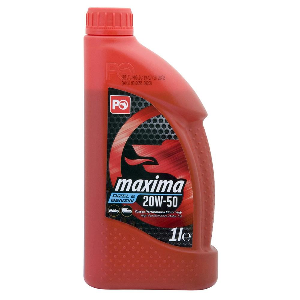 Petrol Ofisi 20W-50 Motor Yağı 1 Lt