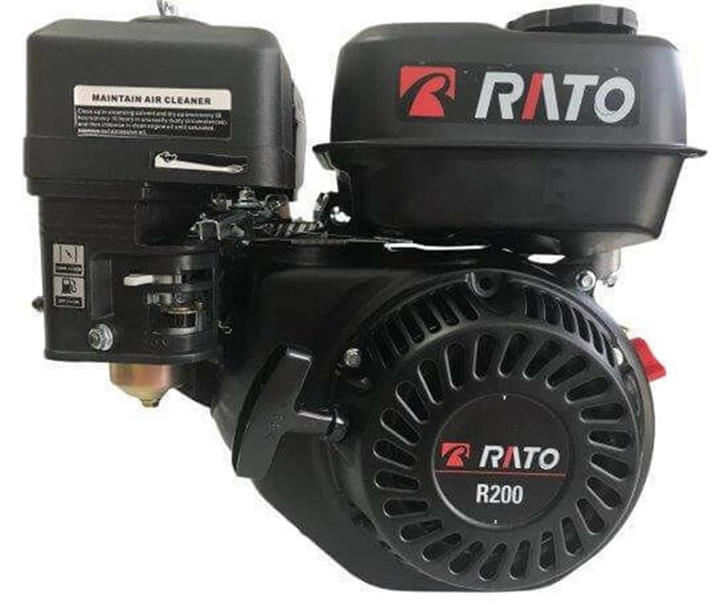 Rato R200 Benzinli Motor 6,5 HP İpli Kamalı Çapa Tipi