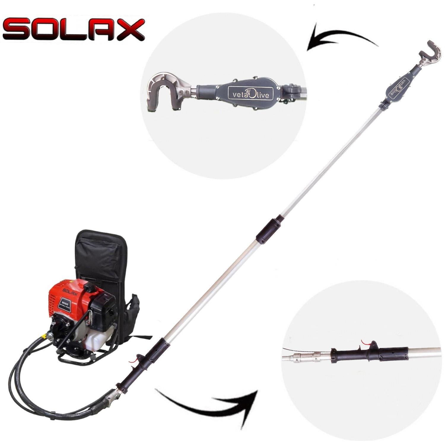 Solax Bg520 Motorlu Tırpan & VetaOlive Zeytin Hasat Makinası