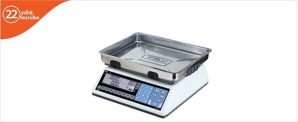 Tem Ege-M 30 Kg Pazarcı Terazi Fiyat Hesaplamalı